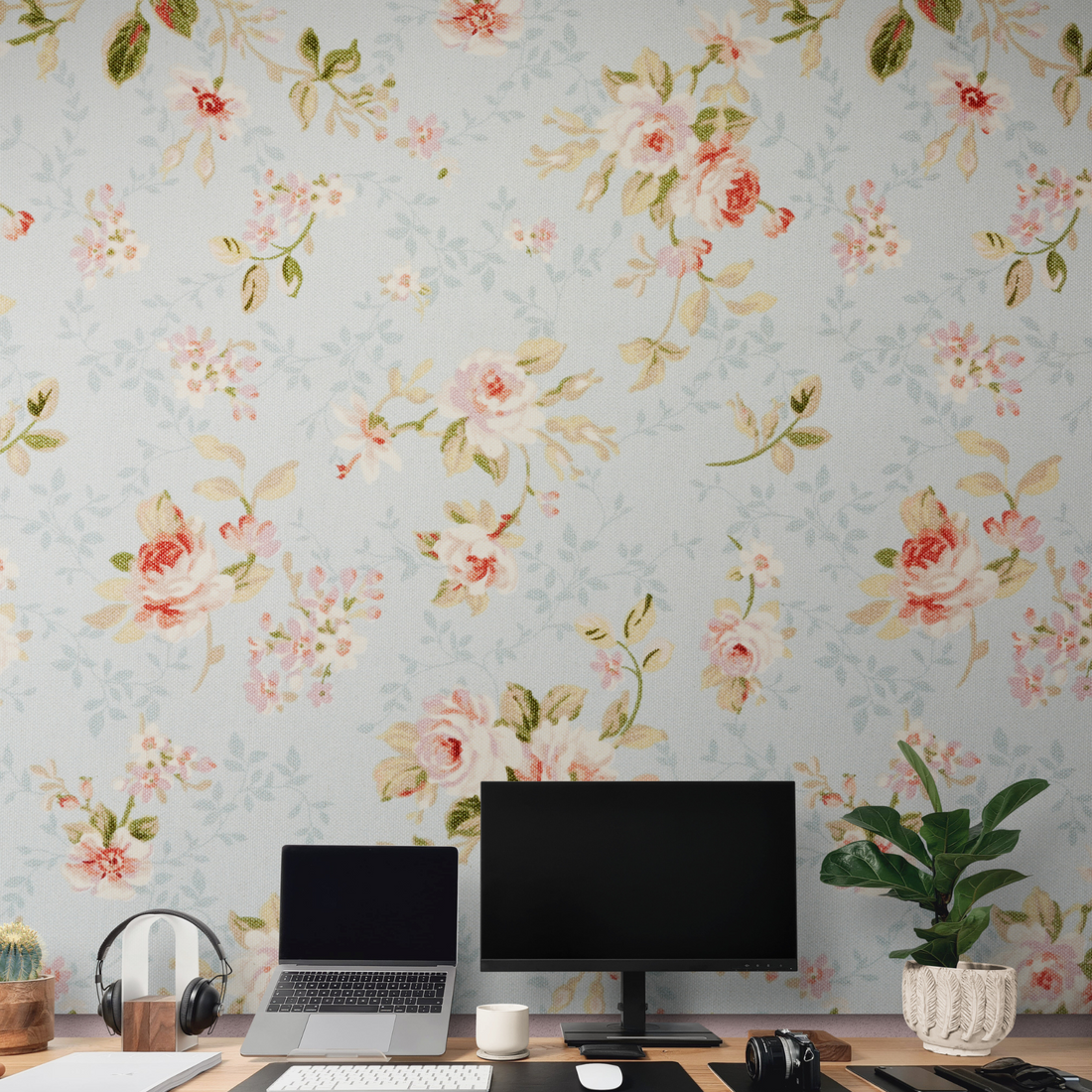 Rose Floral Tapestry