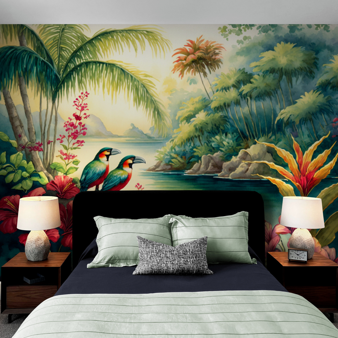 Tropical Watercolor Paradise